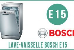 Lave-vaisselle Bosch E15
